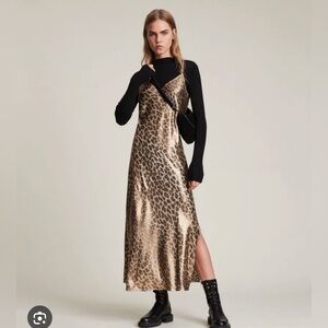 ALL SAINTS Karla Leo dress + top set